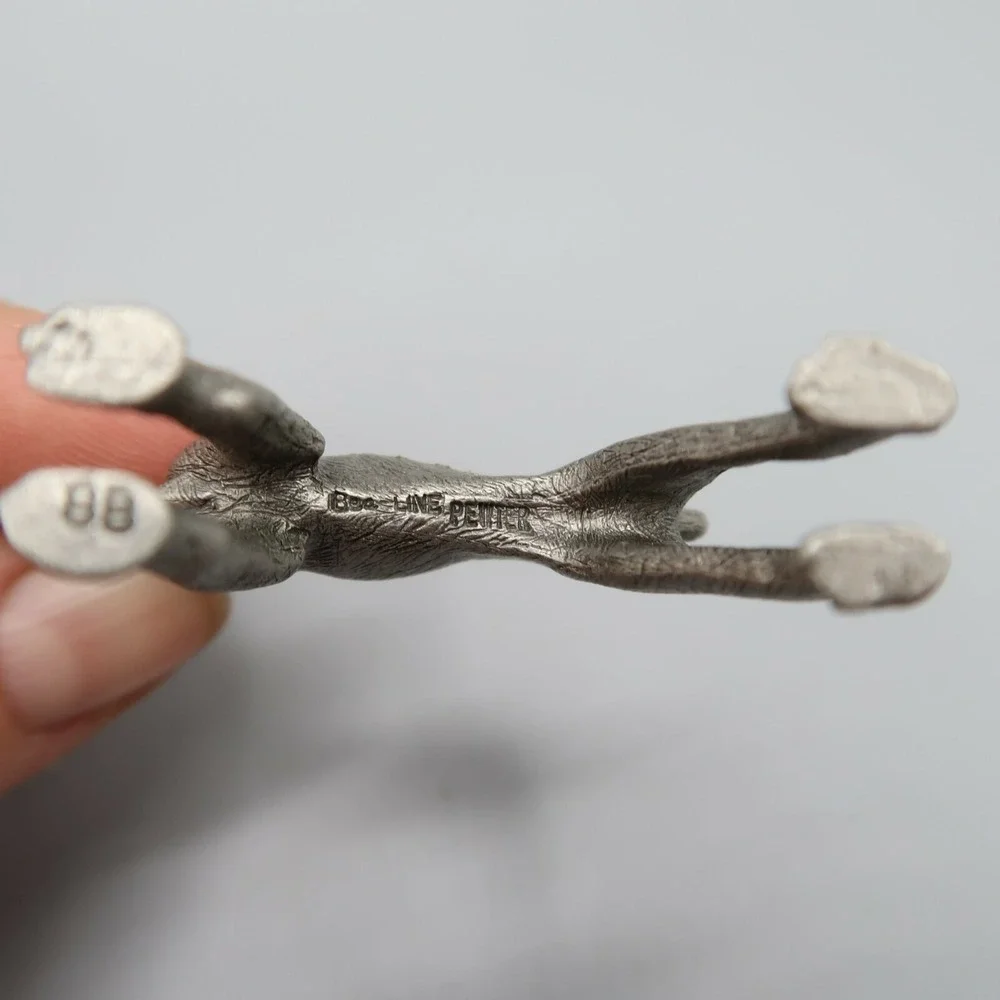 Vintage‎ Doberman Pointer Pewter Dog by BeaLine 2
